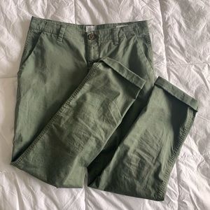 GAP Olive Green Girlfriend Chino